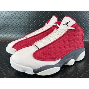 Jordan 13 Retro White Red Grey 310004-661 Mens Basketball Sneakers size 12